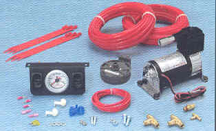 FST2178 Dual Electric Air Command II Standard Duty 9284 compressor provides front to rear or side to side leveling single white face dual needle gauge