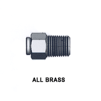 ALK 1/4^ptc x 3/8^npt Straight Male DOT approved AQ68-DOT-4X6