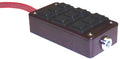 AVSARC-9-RD Red 9 switch box rocker switch 4^x2^x1^