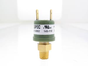LRD Non adjustable pressure switch 165/200psi 1/8^ equivalent to 90103 162096