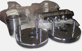 LRD-CIVIC CYLINDER BRACKET KIT 88-00 AAB1200 (front & back) CALL TO CHECK APPLICATION 2 STUDS 3-1/8 APART FOR USE WITH PARKER P1L/LRD-80 AIR CYLINDER