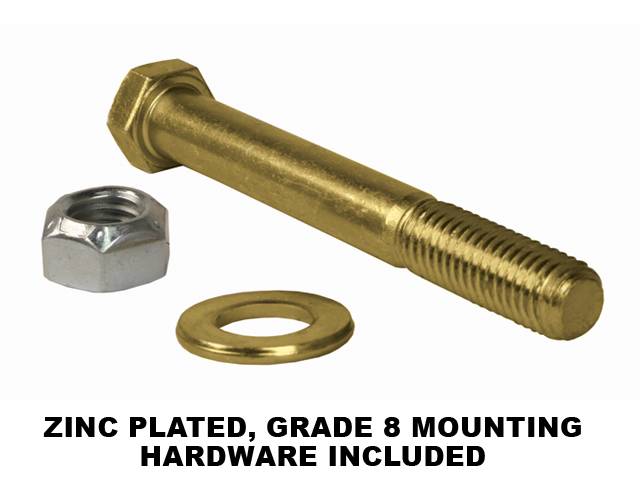 LRD 4 Link Bolt Washer & Lock Nut **9/16^ x 4-1/2^ long**