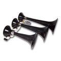 LRD230 Triple Train Horn ABS trumpets 130db @ 100 psi 152db @ 150psi 160psi max Includes 1/4^ 12V solenoid Trumpet lengths 111416^