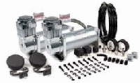 VIA450C Viair 450C ^Dual Pack^ (2) 450C 150psi ^SILVER^ Compressors (2) Relays (1) 150 psi pressure switch 45012
