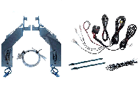 AVSSDKGM88-WH Bolt in Door Actuators w/. Wiring Harness Works for 1st Gen S10 or 88-98 Chev