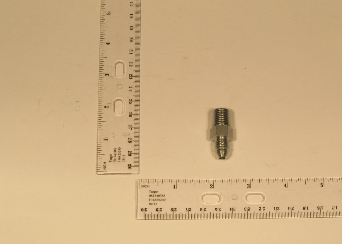 PKR 4-4FTX-S Male connector 1/4^ NPT x 4 AN