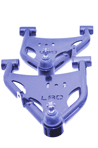 LRD 88-98 FULLSIZE CHEVY LOWER CONTROL ARM ONLY w/BALL JOINTS & BUSHINGS ** Raw Metal Finish **
