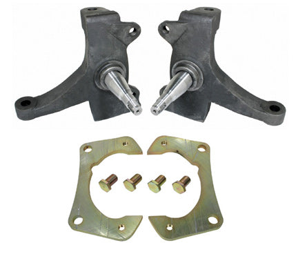 ART11349300 63-70 Chevy truck spindles includes caliper brackets SPINDLE1205