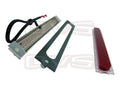 AVSLED7-RR 7.5^ Red LED Tail Light Kit Includes: 3 Wire Modules 2 Red LED Lights 2 Red Lenses 1 Steel Template