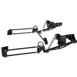 KPC 4CB0-C31 KP Components 63- 72 Chevy C10 4 Link Cantilever Setup (Includes: Frame/Axle Brackets 4 Link Cantilever Bars End Links Pan Hard Bar Base Shocks and Hardware) ***Specify Wheel Size For Dog Bones 18^ 20^ 22^ 24^