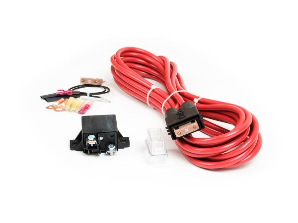 ACCUAIR Power Supply Kit (70Amp Fuse Fuse Holder 90Amp Solenoid & 25ft 6AWG Wire) AA-WIREKIT-70A AA-3672