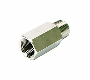 VIA92833 Viair Check Valve 3/8^M to 3/8^F (Nickle Plated)