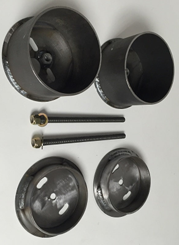 EZAFB58CDR 58-60 Cadillac Rear Bag Brackets - Set