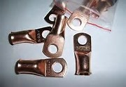 LRD 8 Gauge Copper Ring Terminals 1/2^ Hole (25 Pack) CUR812