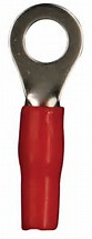LRD 8 Gauge Nickel Ring Terminals w/. 5/16^ Hole Insulated. IB8GNRT-50 (SINGLE)
