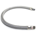 VIA92804 Viair 18^ Stainless Braided Leader Hose (1/4^ M to 1/4^ M Swivel NPT)