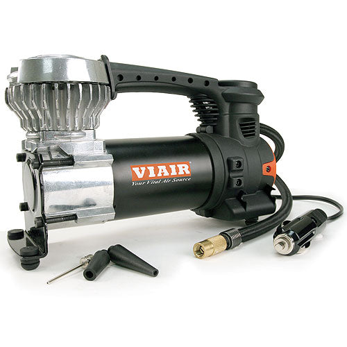 VIA00085 Viair 85P Portable Compressor Kit 120psi LED worklight and 3pc tire inflation kit VIA85P