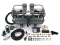 VIA30018 Viair OBA High-Pressure 2on2 200psi (Universal) Two 380Cs On 2 Gal. Tank **No Crossmember Bracket**