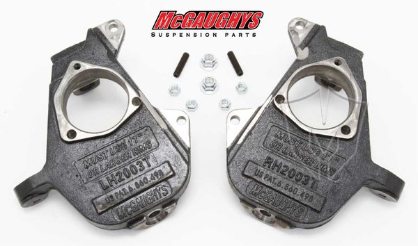 MCG33004 Drop Spindles for 1999-2006 GM Truck 1500 & 2001-2006 GM SUV Tahoe Yukon Escalade Denali ESV EXT. Suburban XL & Avalanche (2WD/4WD/AWD) 17^+ Wheels