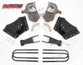MCG33075 2^/4^ or 2^/5^ Deluxe Kit for 2002-2008 GM Truck 3500 Dually - 10 Hole Factory Hanger