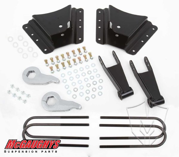 MCG33076 2^/4^ & 2^/5^ Economy Kit for 2002-2008 GM Truck 3500 Dually - 10 Hole Factory Hanger (2WD/4WD)