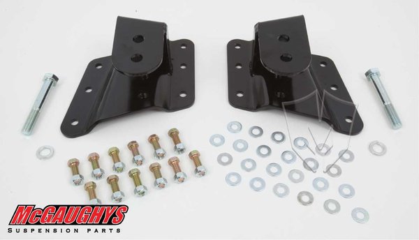 MCG33087 Lowering Hangers for 1999-2000 GM 2500 2001-2003 GM 1500HD 2004 GM 2500 (2WD/4WD)