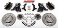 MCG33157 13^ Big Brake Kit 73-87 Chevy Truck 2wd 1/2 Ton 13^ Front Disc Kit w/ 2.5^ spindles (5x5 Lug Pattern ) **must use 17^+ rims** **Cross Drilled**