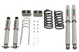 BEL436SP 83-97 Mitsubishi Mighty 83-97 Mitsubishi Mighty Max 2.5^ F/3^R drop W/ Street Performance Shocks