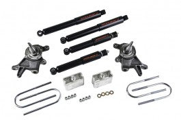BEL439ND 98-00 Nissan Frontier (all except: crew cab) 2^F/3^R drop W/ Nitro Drop II Shocks