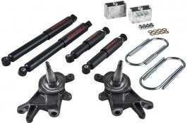 BEL440ND 84-97 Nissan Pickup & Hardbody 2^ F/3^ R drop W/ Nitro Drop II Shocks