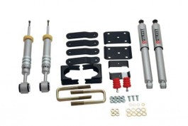 BEL442SP 07-13 Toyota Tundra V8 only (All Cabs: except TRD) +2 to -2^F/4^R drop W/ Street Performance Shocks