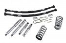 BEL574SP 94-04 Chevrolet S10/S15 Pickup 6 cyl. (Ext Cab & Std Cab) 2 or 3^F/4^R drop W/ Street Performance Shocks