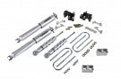 BEL611SP 04-12 Chevrolet Colorado/Canyon (All Cabs) ZQ8 suspension 2^F/2^R drop W/ Street Performance Shocks