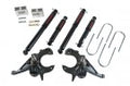 BEL614ND 82-04 Chevrolet S10/S15 Pickup 4&6 cyl. (Std Cab) 83-97 Chevrolet Blazer/Jimmy 4&6 cyl. 2^F/3^R drop W/ Nitro Drop II Shocks