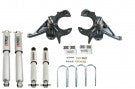 BEL614SP 82-04 Chevrolet S10/S15 Pickup 4&6 cyl. (Std Cab) 83-97 Chevrolet Blazer/Jimmy 4&6 cyl. 2^F/3^R drop W/ Street Performance Shocks