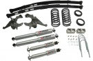 BEL619SP 82-04 Chevrolet S10/S15 Pickup 4&6 cyl. (Ext Cab) 4^or 5^F/5^R drop W/ Street Performance Shocks