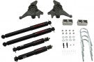 BEL624ND 98-03 Chevrolet Blazer/Jimmy 6 cyl. (incl Extreme) 2^F/2^R drop W/ Nitro Drop II Shocks