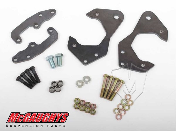 MCG63224 Front Disc Brake Brackets for 1955-1957 Chevy Car 1958-1964 Fullsize Chevy Car (2WD) **will not work with 14^ wheels**