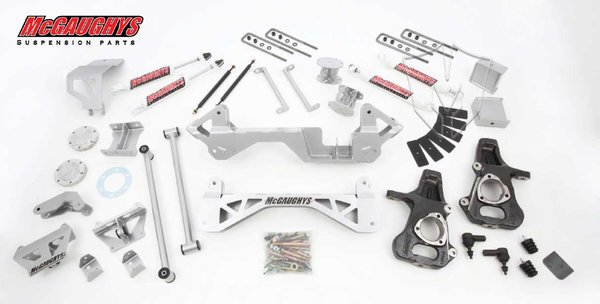 MCG50000 7^ Premium Lift Kit for 1999-2006 GM Truck 1500 (4WD) (Silver Powdercoated)