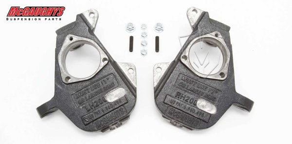 MCG34037 2^ Drop Spindles for 2007-2013 GM Truck & GM SUV Tahoe Yukon Escalade Denali ESV EXT. Suburban XL & Avalanche(2WD/4WD ALL CABS)