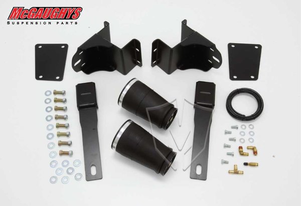 MCG34049 2007-12 GM Silverado (1/2 ton) Air Bag Helper Kit. Works with C-Notch must have flip kit w/ 6 or 7 rear drop only