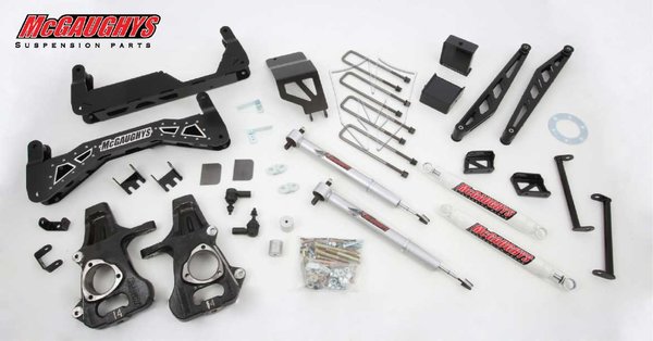 MCG50766-SSB 7^ Premium Stainless Steel Lift Kit for 2014-2016 GM Truck 1500 (2WD)