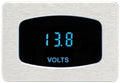 DAKODY-05-1 Voltmeter Odyssey Series Choice of either Teal or Blue display. Choice of either Satin or Chrome bezel