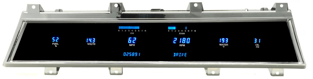 DAKVFD3-66C-CVL 66-67 Chevy Chevelle/ El Camino Digital Instrument System