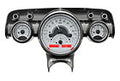 DAKVHX-57C-S/S-R 1957 Chevy Bell-Air gauge system with Silver/Red display