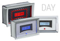 DAKVLK-57C-S-R Clock Must Be Used With VHX Instrument System (Silver/Red Display)