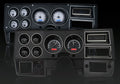 DAKVHX-73C-PU-S-R Chevy/GMC Pickup VHX Instuments Silver Alloy Red Display