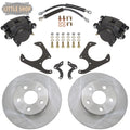 LSMFG 82-91 Chevy S10 Rear Disc Brake Conversion Kit (Without E-Brake)