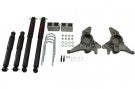 BEL625ND 98-03 Chevrolet Blazer/Jimmy 6 cyl. (incl Extreme) 2^F/3^R drop W/ Nitro Drop II Shocks