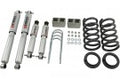 BEL627SP 98-03 Chevrolet Blazer/Jimmy 6 cyl. (except Extreme) 2^or 3^F/3^R drop W/ Street Performance Shocks
